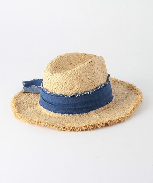 Another Edition（アナザーエディション）の「カットオフハット/ AEMFC CutOff HAT（ハット・レディース・ライトブルー/ネイビー・フリー）」の8枚目の写真