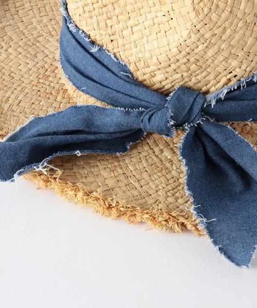 Another Edition（アナザーエディション）の「カットオフハット/ AEMFC CutOff HAT（ハット・レディース・ライトブルー/ネイビー・フリー）」の9枚目の写真