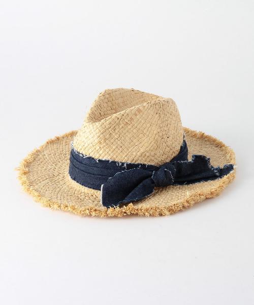 Another Edition（アナザーエディション）の「カットオフハット/ AEMFC CutOff HAT（ハット・レディース・ライトブルー/ネイビー・フリー）」の5枚目の写真