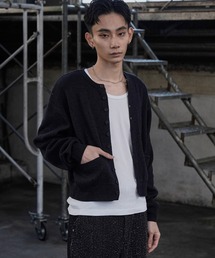 LANDNESS | 【LANDNESS/ランドネス】MICRO RIB CARDIGAN/マイクロリブカーディガン(カーディガン/ボレロ)