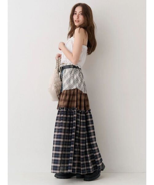 EVRIS(エヴリス)の「アンサンブルショートシャツトップス キャミソールセット(シャツ/ブラウス・レディース・ホワイト/ブルー/ブラック・FREE)」の15枚目の写真