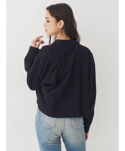 EVRIS(エヴリス)の「アンサンブルショートシャツトップス キャミソールセット(シャツ/ブラウス・レディース・ホワイト/ブルー/ブラック・FREE)」の20枚目の写真