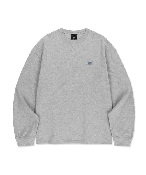 BROWNBREATH(ブラウンブレス)の「PAISLEY TAG LONGSLEEVE - MELANGE GREY(Tシャツ/カットソー・レディース・その他・SMALL/MEDIUM/LARGE/X-LARGE/2XL)」の2枚目の写真
