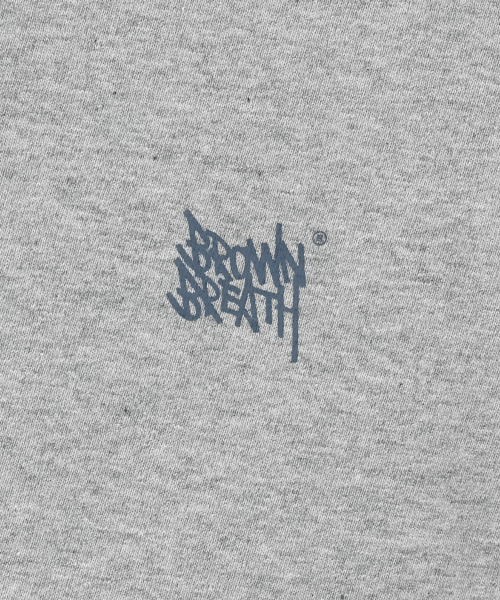 BROWNBREATH(ブラウンブレス)の「PAISLEY TAG LONGSLEEVE - MELANGE GREY(Tシャツ/カットソー・レディース・その他・SMALL/MEDIUM/LARGE/X-LARGE/2XL)」の4枚目の写真