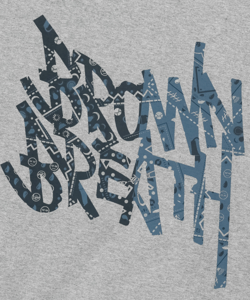 BROWNBREATH(ブラウンブレス)の「PAISLEY TAG LONGSLEEVE - MELANGE GREY(Tシャツ/カットソー・レディース・その他・SMALL/MEDIUM/LARGE/X-LARGE/2XL)」の6枚目の写真