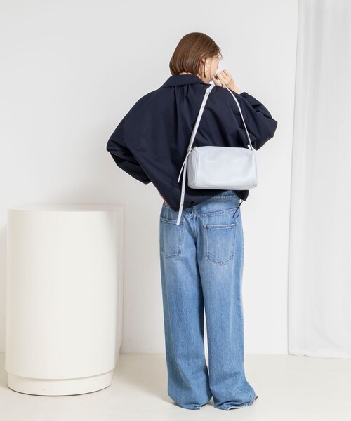 NOLLEY’S Sophi(ノーリーズソフィ)の「ウォッシャブルツイルライトジップアップブルゾン(ブルゾン・レディース・ベージュ/ネイビー・38)」の18枚目の写真