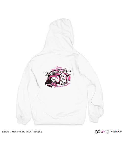 AIR TWOKYO（エアトゥーキョー）の「TVアニメ『【推しの子】』第２弾 モノトーンシーンイラストパーカー １（アイ）ホワイト（パーカー・レディース・ホワイト・SMALL/XX-LARGE/X-LARGE/LARGE/MEDIUM）」の4枚目の写真