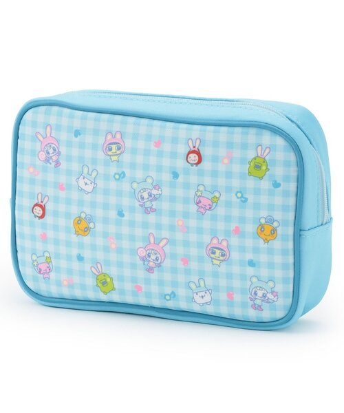ナルミヤキャラクターズ(ナルミヤキャラクターズ)の「MEZZO PIANO×TAMAGOTCHI ポーチ(その他小物・キッズ・サックスブルー/ピンク・F)」の2枚目の写真