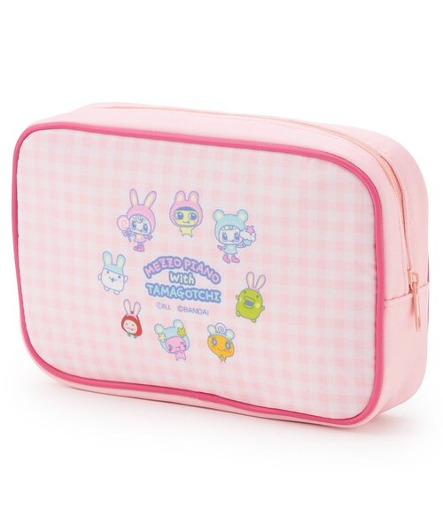 ナルミヤキャラクターズ(ナルミヤキャラクターズ)の「MEZZO PIANO×TAMAGOTCHI ポーチ(その他小物・キッズ・サックスブルー/ピンク・F)」の3枚目の写真