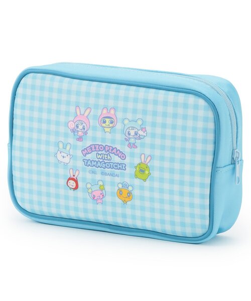 ナルミヤキャラクターズ(ナルミヤキャラクターズ)の「MEZZO PIANO×TAMAGOTCHI ポーチ(その他小物・キッズ・サックスブルー/ピンク・F)」の4枚目の写真