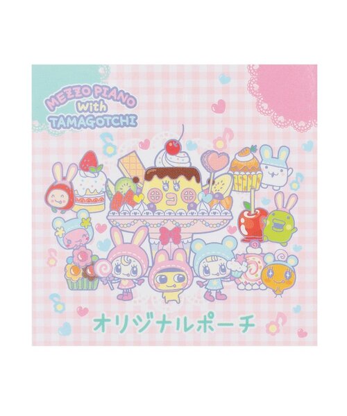 ナルミヤキャラクターズ(ナルミヤキャラクターズ)の「MEZZO PIANO×TAMAGOTCHI ポーチ(その他小物・キッズ・サックスブルー/ピンク・F)」の8枚目の写真