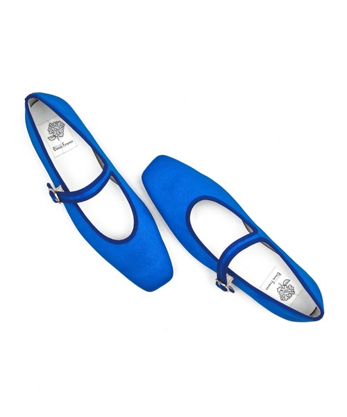 Emma Francis（エマフランシス）の「フラット メリージェーン（パンプス・レディース・オレンジ/ブラック/ブルー/シルバー・24.0cm/23.0cm/22.5cm/23.5cm/22.0cm/25.0cm/24.5cm）」の8枚目の写真