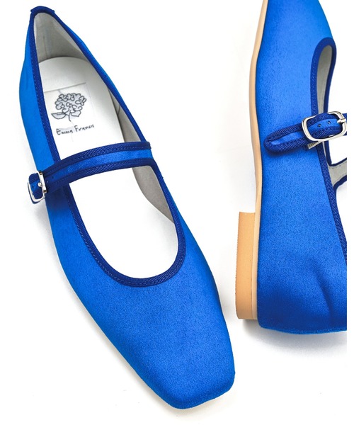 Emma Francis（エマフランシス）の「フラット メリージェーン（パンプス・レディース・オレンジ/ブラック/ブルー/シルバー・24.0cm/23.0cm/22.5cm/23.5cm/22.0cm/25.0cm/24.5cm）」の10枚目の写真