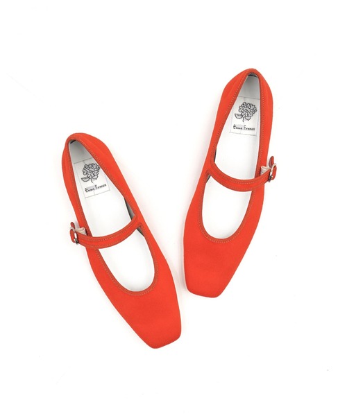 Emma Francis（エマフランシス）の「フラット メリージェーン（パンプス・レディース・オレンジ/ブラック/ブルー/シルバー・24.0cm/23.0cm/22.5cm/23.5cm/22.0cm/25.0cm/24.5cm）」の11枚目の写真