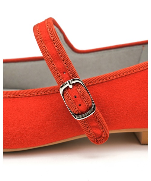 Emma Francis（エマフランシス）の「フラット メリージェーン（パンプス・レディース・オレンジ/ブラック/ブルー/シルバー・24.0cm/23.0cm/22.5cm/23.5cm/22.0cm/25.0cm/24.5cm）」の12枚目の写真