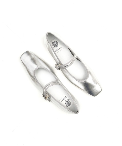 Emma Francis（エマフランシス）の「フラット メリージェーン（パンプス・レディース・オレンジ/ブラック/ブルー/シルバー・24.0cm/23.0cm/22.5cm/23.5cm/22.0cm/25.0cm/24.5cm）」の14枚目の写真