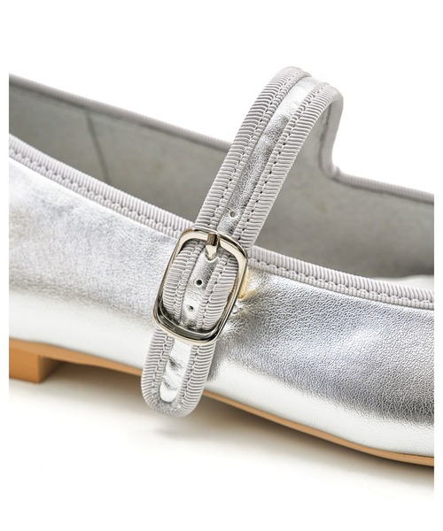 Emma Francis（エマフランシス）の「フラット メリージェーン（パンプス・レディース・オレンジ/ブラック/ブルー/シルバー・24.0cm/23.0cm/22.5cm/23.5cm/22.0cm/25.0cm/24.5cm）」の15枚目の写真