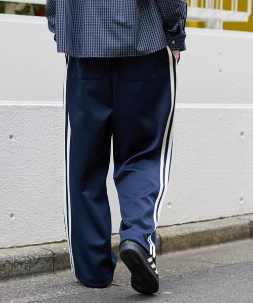 WEGO(ウィゴー)の「WEGO/【26年春夏新作】ライントラックパンツ(その他パンツ・メンズ・オフホワイト/ブラウン/ネイビー・FREE)」の14枚目の写真