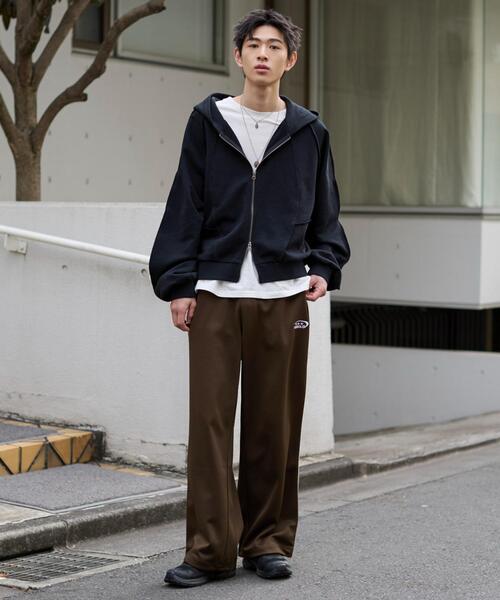 WEGO(ウィゴー)の「WEGO/【26年春夏新作】ライントラックパンツ(その他パンツ・メンズ・オフホワイト/ブラウン/ネイビー・FREE)」の21枚目の写真