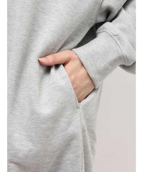 EVRIS（エヴリス）の「THE EVRIS CLUB BIG スウェットトップス（スウェット・レディース・ブラック/グレー/ブルー・FREE）」の9枚目の写真