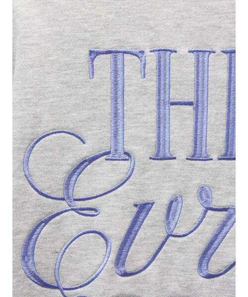 EVRIS（エヴリス）の「THE EVRIS CLUB BIG スウェットトップス（スウェット・レディース・ブラック/グレー/ブルー・FREE）」の17枚目の写真