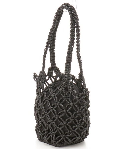 CACHELLIE（カシェリエ）の「METALLIC CORD TOTE（トートバッグ・レディース・ブラック/シルバー/ゴールド・FREE）」の8枚目の写真