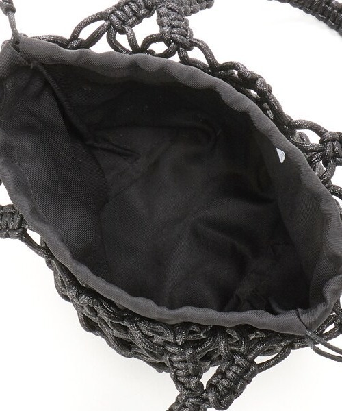 CACHELLIE（カシェリエ）の「METALLIC CORD TOTE（トートバッグ・レディース・ブラック/シルバー/ゴールド・FREE）」の10枚目の写真