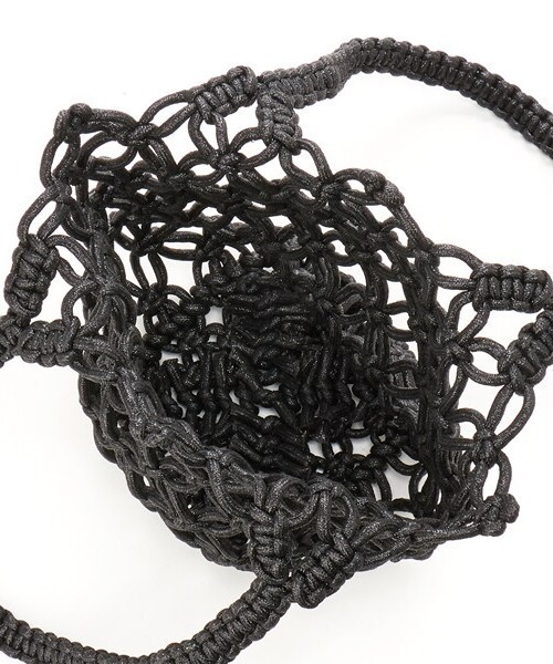 CACHELLIE（カシェリエ）の「METALLIC CORD TOTE（トートバッグ・レディース・ブラック/シルバー/ゴールド・FREE）」の11枚目の写真