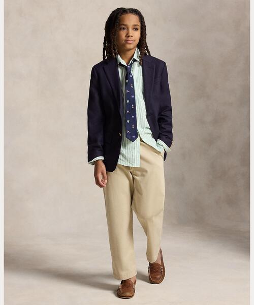 POLO RALPH LAUREN CHILDRENSWEAR(ポロ ラルフ ローレン チルドレンズウェア)の「Polo ベア コットン オックスフォード シャツ(シャツ/ブラウス・キッズ・マルチ・L/S/XL/M)」の3枚目の写真