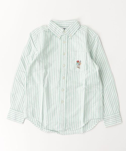 POLO RALPH LAUREN CHILDRENSWEAR(ポロ ラルフ ローレン チルドレンズウェア)の「Polo ベア コットン オックスフォード シャツ(シャツ/ブラウス・キッズ・マルチ・L/S/XL/M)」の5枚目の写真