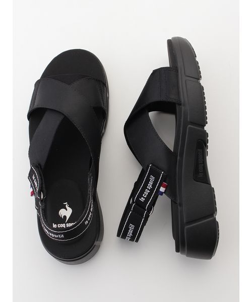 emmi(エミ)の「【le coq sportif】LCS LOIRE CB SD(サンダル・レディース・ブラック・25/23/24)」の4枚目の写真