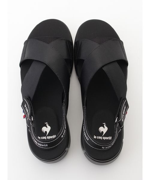 emmi(エミ)の「【le coq sportif】LCS LOIRE CB SD(サンダル・レディース・ブラック・25/23/24)」の3枚目の写真