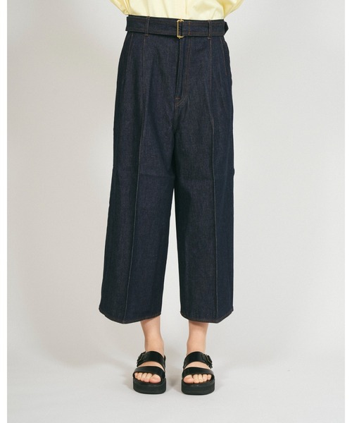 Mackintosh（マッキントッシュ）の「CROPPED POLMOOD DNM（デニムパンツ・レディース・インディゴブルー・8/6）」の4枚目の写真