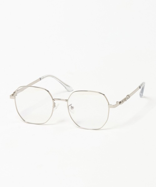HARE（ハレ）の「チェーンツキデザインメガネ(HARE)（メガネ・レディース・シルバー・FREE）」の14枚目の写真