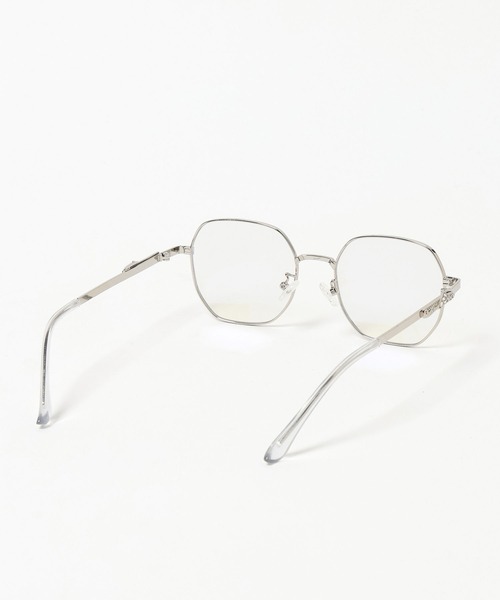 HARE（ハレ）の「チェーンツキデザインメガネ(HARE)（メガネ・レディース・シルバー・FREE）」の16枚目の写真