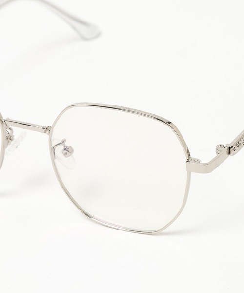 HARE（ハレ）の「チェーンツキデザインメガネ(HARE)（メガネ・レディース・シルバー・FREE）」の17枚目の写真