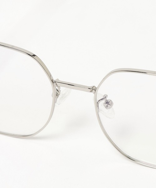 HARE（ハレ）の「チェーンツキデザインメガネ(HARE)（メガネ・レディース・シルバー・FREE）」の18枚目の写真