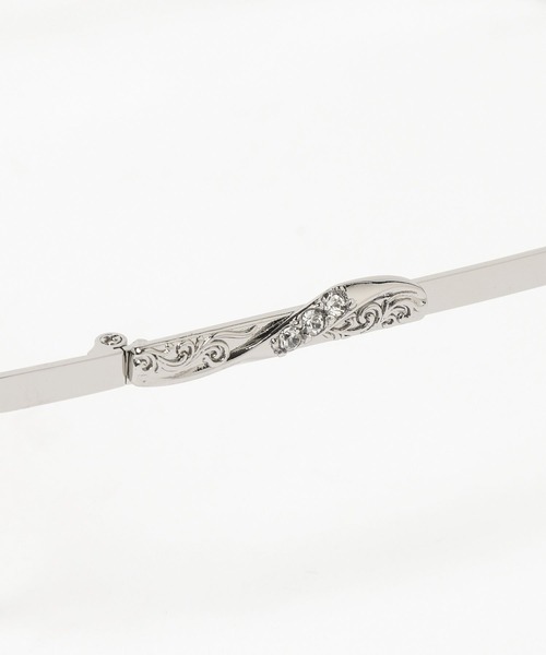 HARE（ハレ）の「チェーンツキデザインメガネ(HARE)（メガネ・レディース・シルバー・FREE）」の19枚目の写真