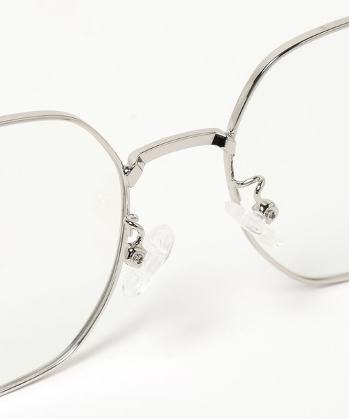 HARE（ハレ）の「チェーンツキデザインメガネ(HARE)（メガネ・レディース・シルバー・FREE）」の20枚目の写真
