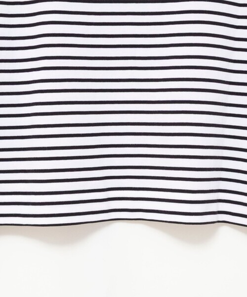 NOLLEY’S（ノーリーズ）の「【nolnol/ノルノル】ウォッシャブルシルケットボーダーショートT（Tシャツ/カットソー・レディース・ブルー系その他3/ブルー系その他4/ホワイト系その他4/ベージュ系その他3・38）」の10枚目の写真