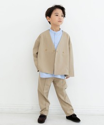 RIO（リオ）の「【3点セット】ノーカラージャケットセットアップ（スーツセット）」
