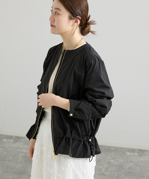 IENA(イエナ)の「WOOLRICH/ウールリッチ CITY BONBER(その他アウター・レディース・ブラック・38/36)」の1枚目の写真