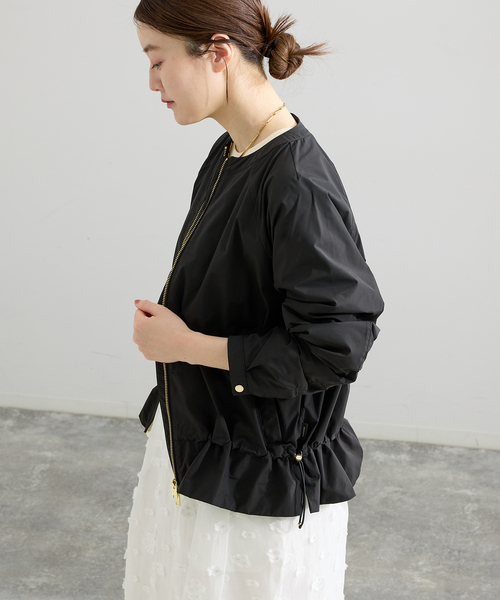 IENA(イエナ)の「WOOLRICH/ウールリッチ CITY BONBER(その他アウター・レディース・ブラック・38/36)」の2枚目の写真