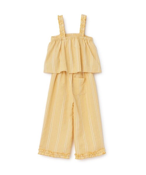 Lycee mine(リセマイン)の「【セットアップ】リボン付きキャミトップス・ゆったりパンツセットアップ【Lycee mine バレエシリーズ】(セットアップ・キッズ・ブルー/ブラック/レッド/ベージュ/マスタード・120cm/130cm/140cm/150cm/100cm/110cm)」の14枚目の写真