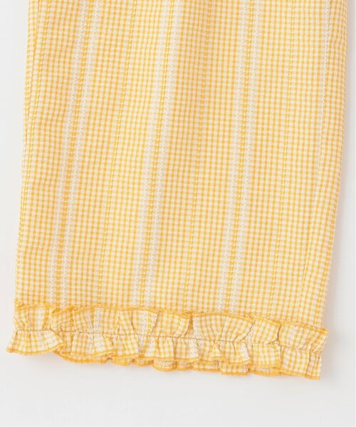 Lycee mine(リセマイン)の「【セットアップ】リボン付きキャミトップス・ゆったりパンツセットアップ【Lycee mine バレエシリーズ】(セットアップ・キッズ・ブルー/ブラック/レッド/ベージュ/マスタード・120cm/130cm/140cm/150cm/100cm/110cm)」の9枚目の写真