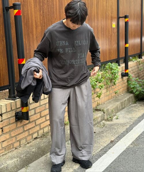 URBANAGE(アーバンエイジ)の「ALIVE ロングスリーブチャコール(Tシャツ/カットソー・レディース・その他・MEDIUM/LARGE)」の6枚目の写真