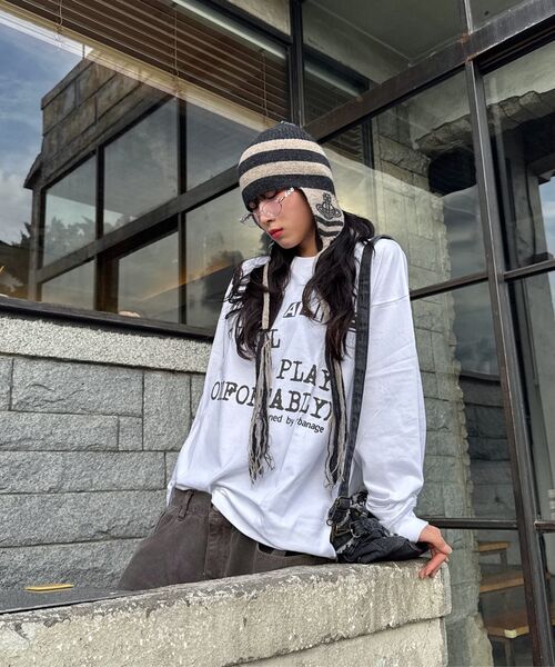 URBANAGE(アーバンエイジ)の「ALIVE ロングスリーブチャコール(Tシャツ/カットソー・レディース・その他・MEDIUM/LARGE)」の10枚目の写真