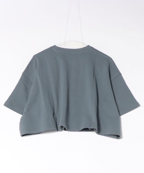 Hurley (ハーレー)の「Hurley/ハーレー 半袖 スウェット レディース TERRY ICON CRPPD SHORT SL WCSS261021(Tシャツ/カットソー・レディース・ブラック/グレイッシュブルー/アッシュ・M)」の4枚目の写真