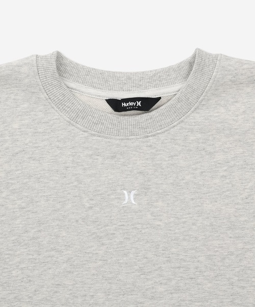 Hurley (ハーレー)の「Hurley/ハーレー 半袖 スウェット レディース TERRY ICON CRPPD SHORT SL WCSS261021(Tシャツ/カットソー・レディース・ブラック/グレイッシュブルー/アッシュ・M)」の10枚目の写真
