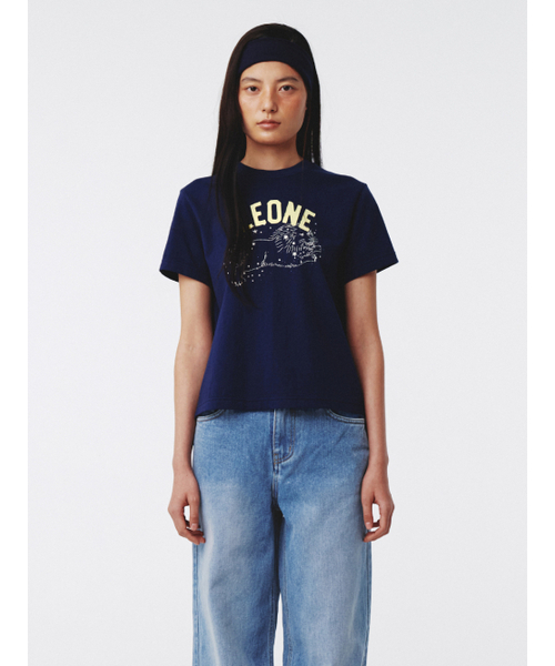 Kijun(キジュン)の「レオーネ ティー ネイビー(Tシャツ/カットソー・レディース・その他・SMALL/MEDIUM)」の1枚目の写真